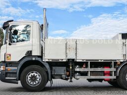 SCANIA P 400 Pritsche Kran HIAB Funk Lift-/Lenkachse