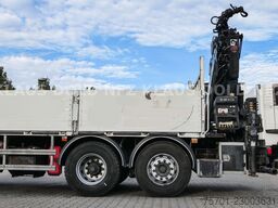 SCANIA P 400 Pritsche Kran HIAB Funk Lift-/Lenkachse