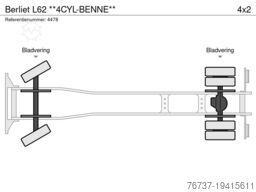 Berliet L62 **4CYL-BENNE**