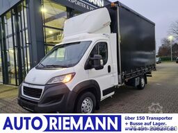 Peugeot Boxer 35 Pritsche 2x Schiebe Plane LBW L4 KLIMA