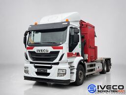 Iveco Stralis AD260S 6x2 CNG Hooklift • Haakarmsystee...
