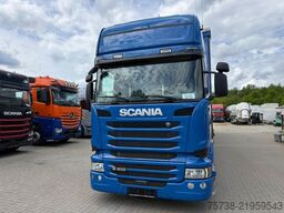 SCANIA R410 Pritsche+Plane/Retarder + Anhänger Krone