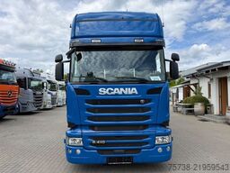 SCANIA R410 Pritsche+Plane/Retarder + Anhänger Krone