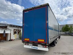 SCANIA R410 Pritsche+Plane/Retarder + Anhänger Krone