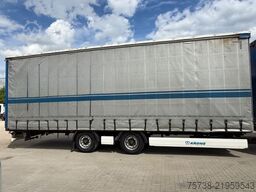 SCANIA R410 Pritsche+Plane/Retarder + Anhänger Krone