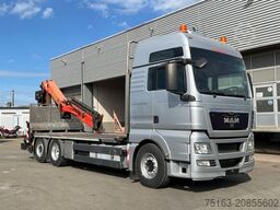 MAN TG-X 26.400 6x2 Pritsche Heckkran Palfinger PK 2