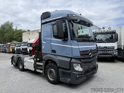 Mercedes-Benz Actros 2548 LS 6X2 Kran HMF 3220 bis 16 Meter