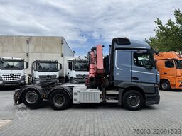Mercedes-Benz Actros 2548 LS 6X2 Kran HMF 3220 bis 16 Meter
