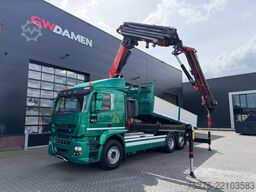 Iveco Stralis 500 6x2 3 Way tipper Fassi 365+Flyjib ,...
