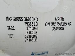 CIMC FOOD 20FT ISO / 25.930L-1-COMP. / L4BN / UN Por...