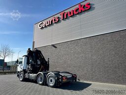 DAF CF 85 410 6X2 + HIAB 422EP-5 HIPRO TREKKER/SATT...