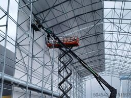 HallGruppen Zelthalle 120 Meter x 18 Meter OHNE Tuch