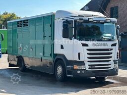 SCANIA G400 4x2 1.Stock Menke-Janzen Viehtransporter