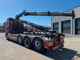 VOLVO 8x2*6 Sawo tipper / Hiab X-DUO 102 E-2