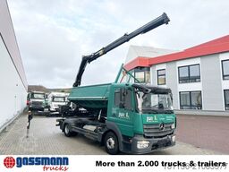 Mercedes-Benz Atego 818 L 4x2, Kran Hiab X-Duo 078 BS-2, 2x AHK