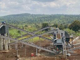 Polygonmach 350 tons per hour stationary crushing, screenin...