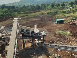 Polygonmach 350 tons per hour stationary crushing, screenin...