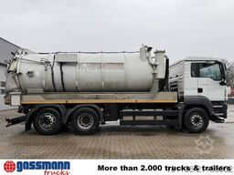 MAN TGA 26.360 6x2-4 BL, Kroll Saug- und Druckaufbau,