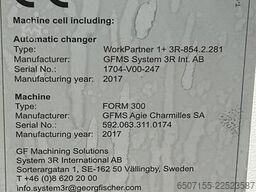 GF Machining Solutions / GF+ WorkPartner 1+ 3R-854.2.281