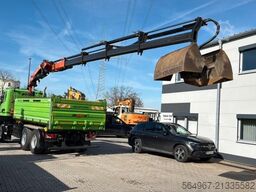 SCANIA G450 Kipper KRan Atlas 206.3E AHK Bordmatic FUNK