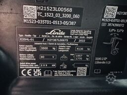 Linde E 35 HL-01 Kabine Triplex  Batterie 85%