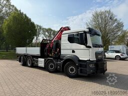 MAN 35.520 8x4 Kran Fassi F800, OHNE ABSTÜTZÜBERWACH