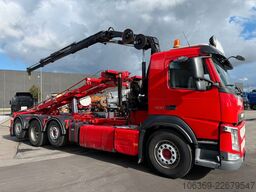 VOLVO FM500 8x2 Pusher Tridem Crane Hiab 099 B3 Radio