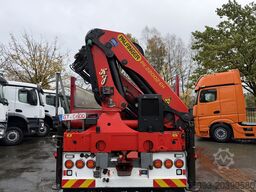 Scania R580 V8 8X4 Kipper Kran Palfinger 22002