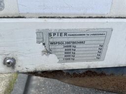 Spier SGL390 Closed Box / Discbrakes / NL Trailer
