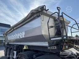 Kässbohrer Tipper Steel half pipe body 27m³