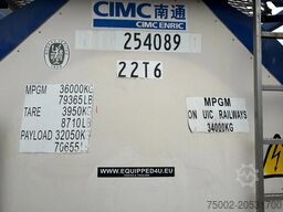 CIMC 20FT ISO, 25.060L / 1-COMP / 3 BAFFELS / T11 / ...