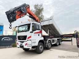 MAN TGS 37.440 8x4 KRAN 21m Kipper 5/6 Steuerkre