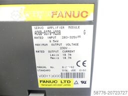 Fanuc A06B-6079-H208 SN:V00Y13000 generalüberholt mit 12 Monaten Gewährleistung!