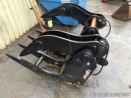 Magsi Rateau wood gripper m/s70 attachment