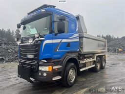 Scania R560 6x4 tipper truck, snow plough equipped, with