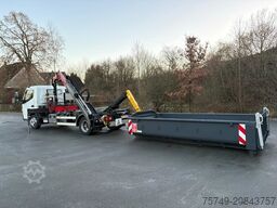 Fuso FUSO 7C18 City Abrollkipper + Ladekran Palfinger