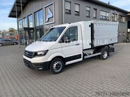 VOLKSWAGEN Crafter 50 3-S-KIPPER GESCHLOSSEN LAUB KISTE AHK