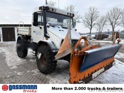 Unimog U 130 4x4, Kipper, Zapfwelle vorne+hinten,