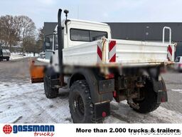 Unimog U 130 4x4, Kipper, Zapfwelle vorne+hinten,