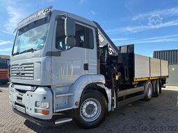 MAN TGA + HIAB 422E-8  + REMOTE + 6X2 + LIFT/STEERI...