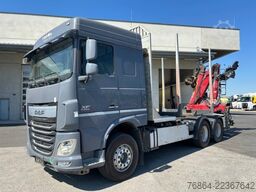 DAF XF 510 MIT PENZ LADEKRAN 6X4,  12Z9.50 INKL. HOLZGREIFER