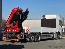 Volvo FH 500 6x2 Containerpritsche mit FASSI 545RA.2.28
