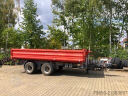 Möslein TTD 19 Schwebheim  19 t Tandemkipper- Tieflader, Breitbereifung