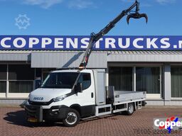 Iveco 50C150 Open Bak + Kraan HIAB