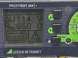 Gossen Metrawatt Profitest 204+ Prüfgerät + Hochspannung