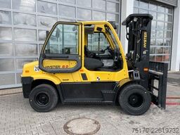 Hyster H8.0 FT9 / nur 814h! / Triplex: 5,52m / ZVG