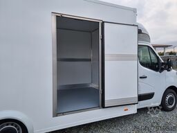 Renault Master 165 Koffer Platform Tiefrahmen