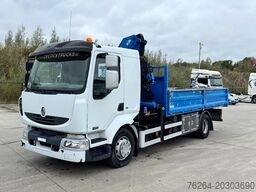 Renault Midlum 220 16T KIPPER+KRAAN