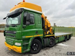 DAF CF 85.410 SC, Euro 5, 8x2 / Hiab 422 EP5 + Radi...