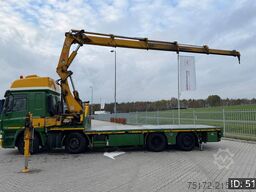 DAF CF 85.410 SC, Euro 5, 8x2 / Hiab 422 EP5 + Radi...